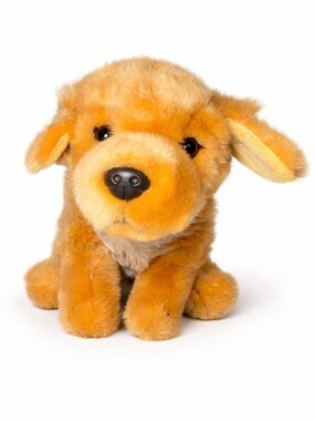 Living Nature Golden Retriever Dog Plush 8 Inch Keycraft Stuffed Animal Toy